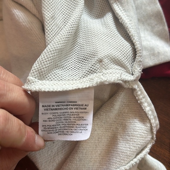 Nike XS Colorblock Gray/Pink/Red Pull Over Sweatshirt - Picture 6 of 7